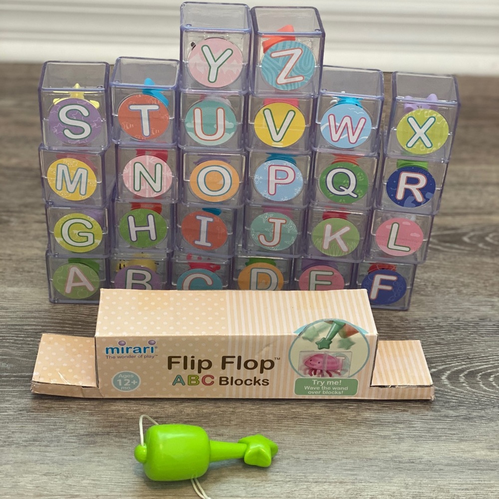 Flip Flops Magnetic alphabet